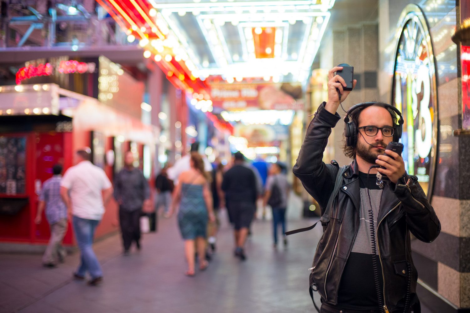 Fremont St., Las Vegas, NV – Photo by Christopher Wormald